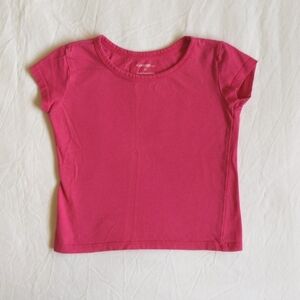 george basic hot pink cotton t-shirt 2T toddler girls